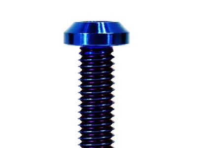 ZSPEC Design Stage 3 Dress Up Bolts Fastener Kit; Titanium; Blue (16-24 Camaro LT1, SS)