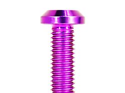 ZSPEC Design Struts and Strut-Braces Fastener Kits; Titanium; Purple (16-24 Camaro LT1, SS)