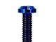 ZSPEC Design Struts and Strut-Braces Fastener Kits; Titanium; Blue (16-24 Camaro LT1, SS)