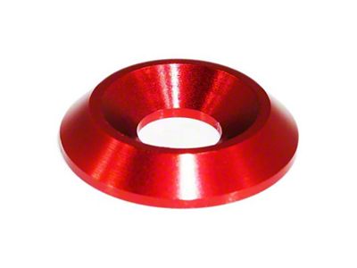 ZSPEC Design Stage 3 Dress Up Bolts Fastener Kit; Stainless and Billet; Gloss Red (11-17 Challenger R/T)