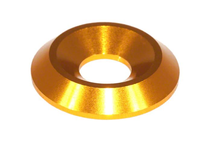 ZSPEC Stage 2" Dress Up Bolts Fastener Kit for '87-93 Ford Mustang V8 Fox-Body, Stainless & Billet Orange-Gold