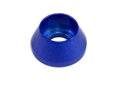 ZSPEC Design Throttle Body Fastener Kit; Stainless and Billet; Dark Blue (05-25 V8 Mustang)