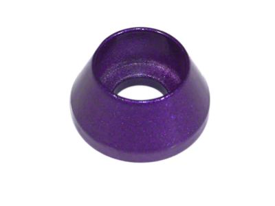 ZSPEC Design Throttle Body Fastener Kit; Stainless and Billet; Gloss Purple (05-25 V8 Mustang)