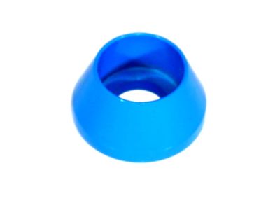 ZSPEC Design Throttle Body Fastener Kit; Stainless and Billet; Gulf Blue (05-25 V8 Mustang)