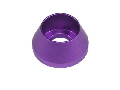 ZSPEC Design Throttle Body Fastener Kit; Stainless and Billet; Purple (05-25 V8 Mustang)