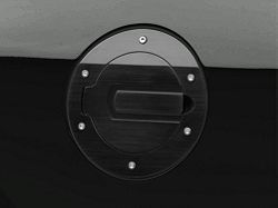 SHR Fuel Door; Black (05-09 Mustang)
