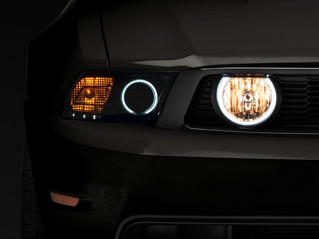 Raxiom LED Halo Fog Lights; Chrome (05-12 Mustang GT)