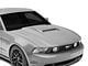 ABS Large Hood Scoop; Pre-Painted (10-14 Mustang GT, V6)