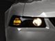 Raxiom Axial Series Projector Headlights; Black Housing; Smoked Lens (99-04 Mustang)
