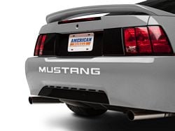 Bumper Insert Letters; White (99-04 Mustang GT, V6, Mach 1; 1999 Mustang Cobra)
