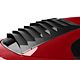 SpeedForm Rear Window Louvers; Smooth Aluminum (94-04 Mustang Coupe)