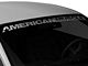 SEC10 AmericanMuscle Windshield Banner; Frosted (94-04 Mustang)