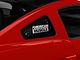 SEC10 AmericanMuscle Quarter Window Decal; Frosted (05-14 Mustang)