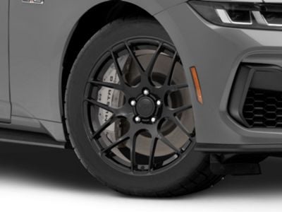 Mustang AMR Gloss Black Wheel; 18x9; 30mm Offset (24-26 Mustang