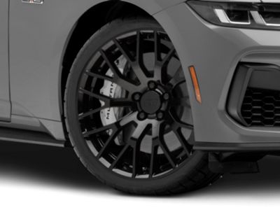 Mustang Performance Pack Style Gloss Black Wheel; 20x8.5
