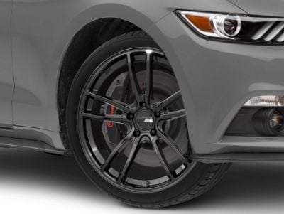 American Racing Mustang Mach Five Gloss Black Wheel; 19x10; 35mm Offset ...