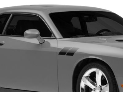 SEC10 Hash Marks; Gloss Black; Pair (08-23 Challenger)