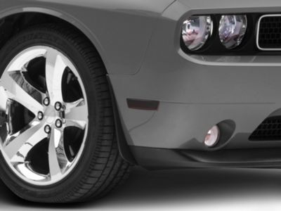 SEC10 Front Marker Light Tint; Smoked (08-14 Challenger)