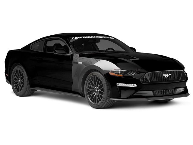 Anderson Composites Type-GR GT350 Style Front Fenders; Carbon Fiber (18-23 Mustang GT, EcoBoost)