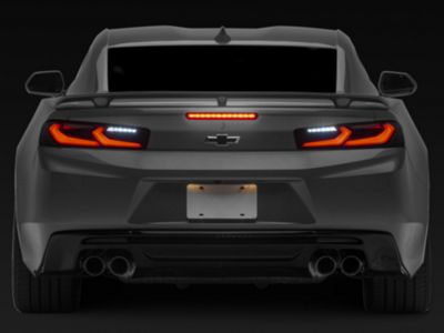 Auto Addict USA Camaro Umbra LED Tail Lights; Gloss Black Housing ...