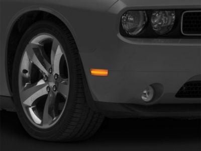 Raxiom Axial Series LED Side Marker Lights; Clear (08-14 Challenger)