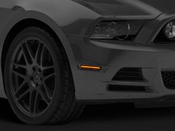 Raxiom Axial Series LED Side Marker Lights; Smoked (10-14 Mustang)