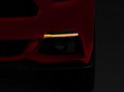 Raxiom Axial Series LED Sequential Turn Signals; Smoked (15-17 Mustang)
