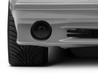 Factory Style Lens Fog Light; Smoked (87-93 Mustang GT, Cobra)