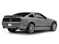 Raxiom Axial Series LED Side Markers; Smoked (05-09 Mustang)
