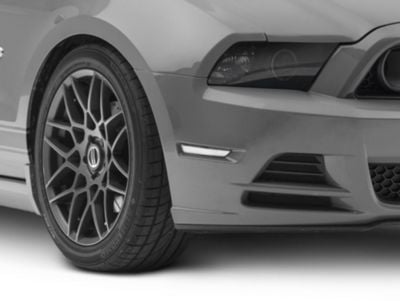 Raxiom Axial Series LED Side Marker Lights; Smoked (10-14