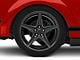 Saleen Style Gloss Black Wheel; Rear Only; 19x10 (05-09 Mustang GT, V6)