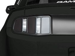 MMD Tail Light Trim; Matte Black (10-12 Mustang)