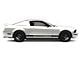 Staggered Performance Pack Style Black Wheel and Mickey Thompson Tire Kit; 20-Inch (15-23 Mustang GT, EcoBoost, V6)