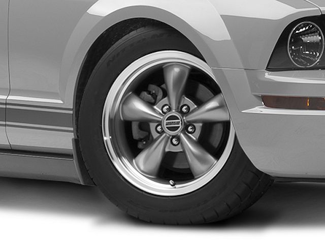 Bullitt Anthracite Wheel; 17x9 (05-09 Mustang GT, V6)