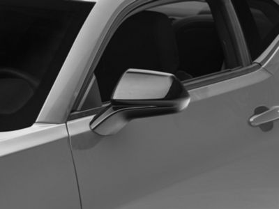 Mirror Covers; Gloss Black (16-24 Camaro)