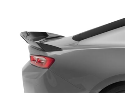Camaro Wickerbill Rear Spoiler; Gloss Black (16-24 Camaro