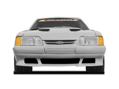 【DISCERNMENT】Shearling Suede Mustang Cervini's Mustang Saleen Style Front Air Dam 4323 (87-90