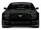Cervini's GT500 Style Chin Spoiler; Fine Textured Black (13-14 Mustang GT, V6)