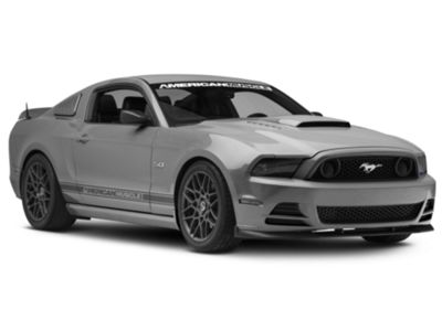 Cervini's Mustang GT500 Style Chin Spoiler; Fine Textured