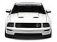 Cervini's Mach 1 Ram Air Hood; Unpainted (05-09 Mustang GT, V6)