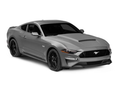 【BAON】[unisex] Berui hood long over mustang for 2018-2023 Ford Mustang TF Style Vented Carbon Fiber Hood