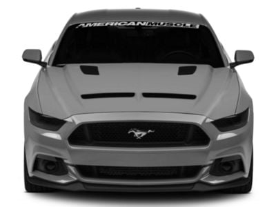 Cervini's Ram Air Hood; Unpainted (15-17 Mustang GT, EcoBoost, V6)