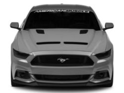 Cervini's Ram Air Hood; Unpainted (15-17 Mustang GT, EcoBoost, V6)