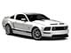 Cervini's Ram Air Hood with Louvers; Unpainted (05-09 Mustang GT, V6)