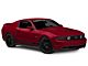 Cervini's Stalker II Hood with Louvers; Unpainted (10-12 Mustang GT, V6)