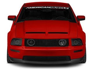 Cervini's Type IV Ram Air Hood; Unpainted (05-09 Mustang GT, V6)