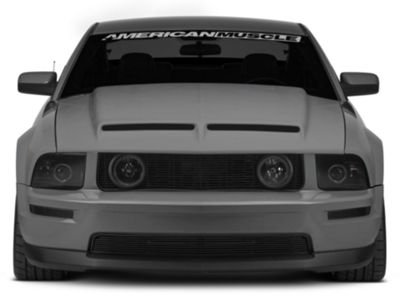 Cervini's Type IV Ram Air Hood; Unpainted (05-09 Mustang GT, V6)