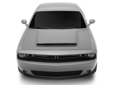 Challenger Demon Style Hood with Air Vent Scoop; Unpainted (08-23
