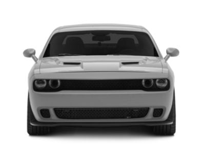 Replacement Front Bumper Cover; Unpainted (15-23 Challenger)