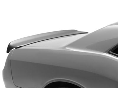 Hellcat Redeye Style Rear Spoiler with Backup Camera Hole; Matte Black (08-23 Challenger)